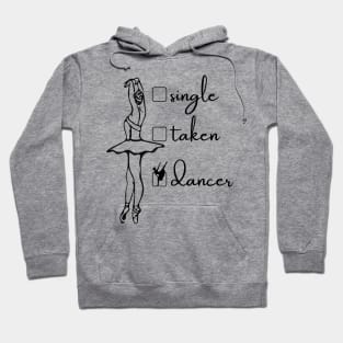 Funny Valentines design for dancers Hoodie